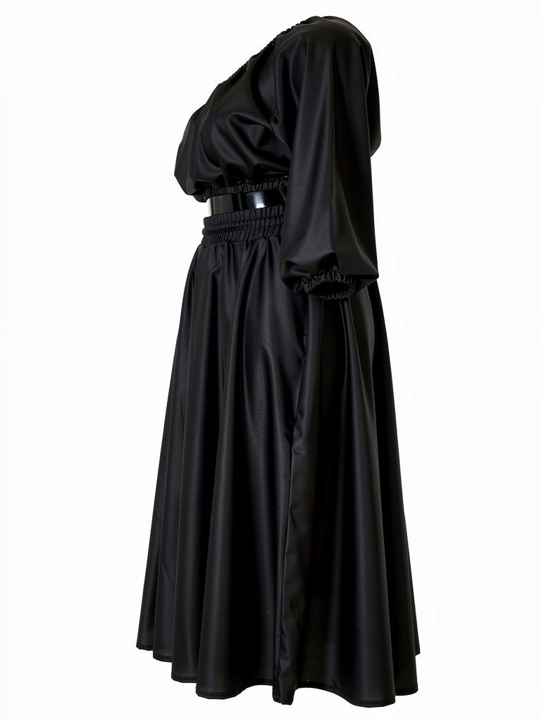 Illusion Two-Piece Dress