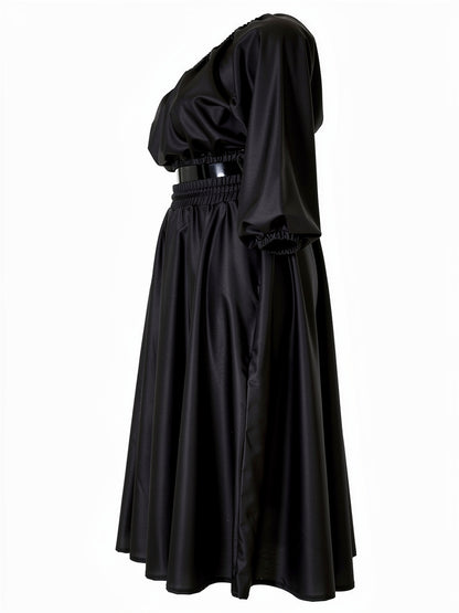 Illusion Two-Piece Dress