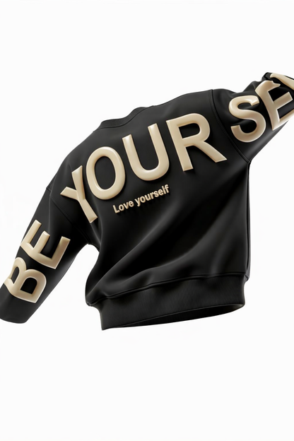 Be Yourself Oversized Sweatshirt