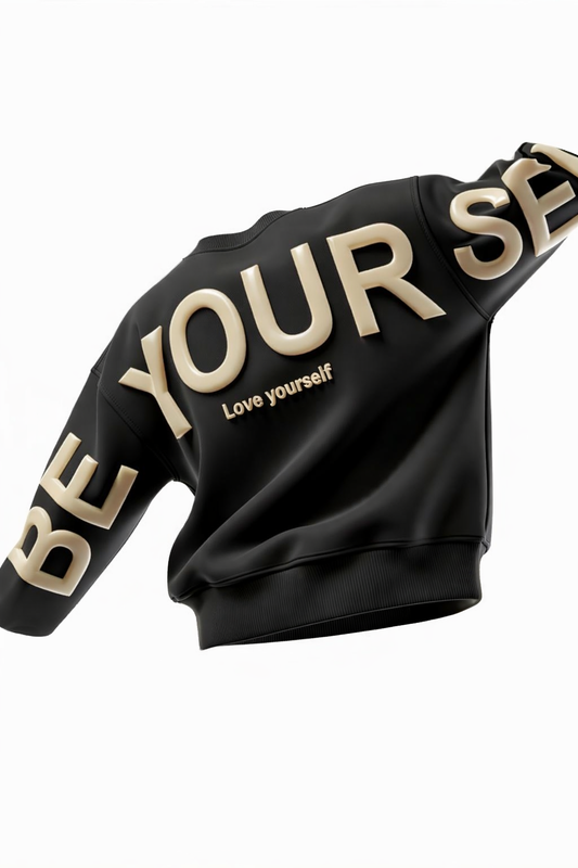 Be Yourself Oversized Sweatshirt