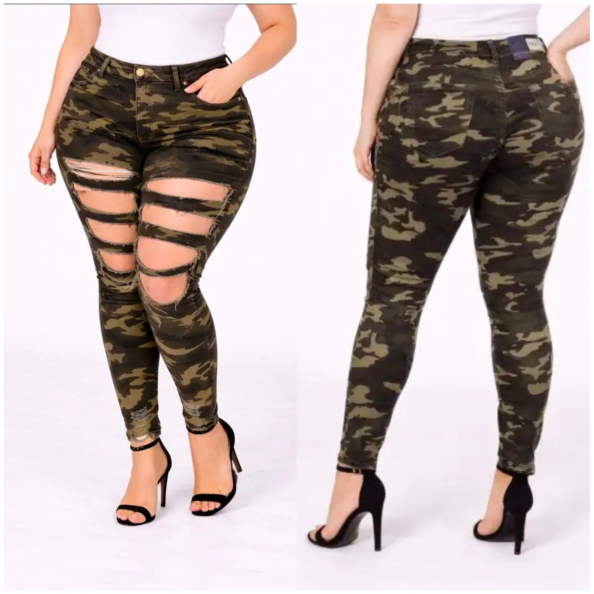 Combat Cutie Camo Jeans