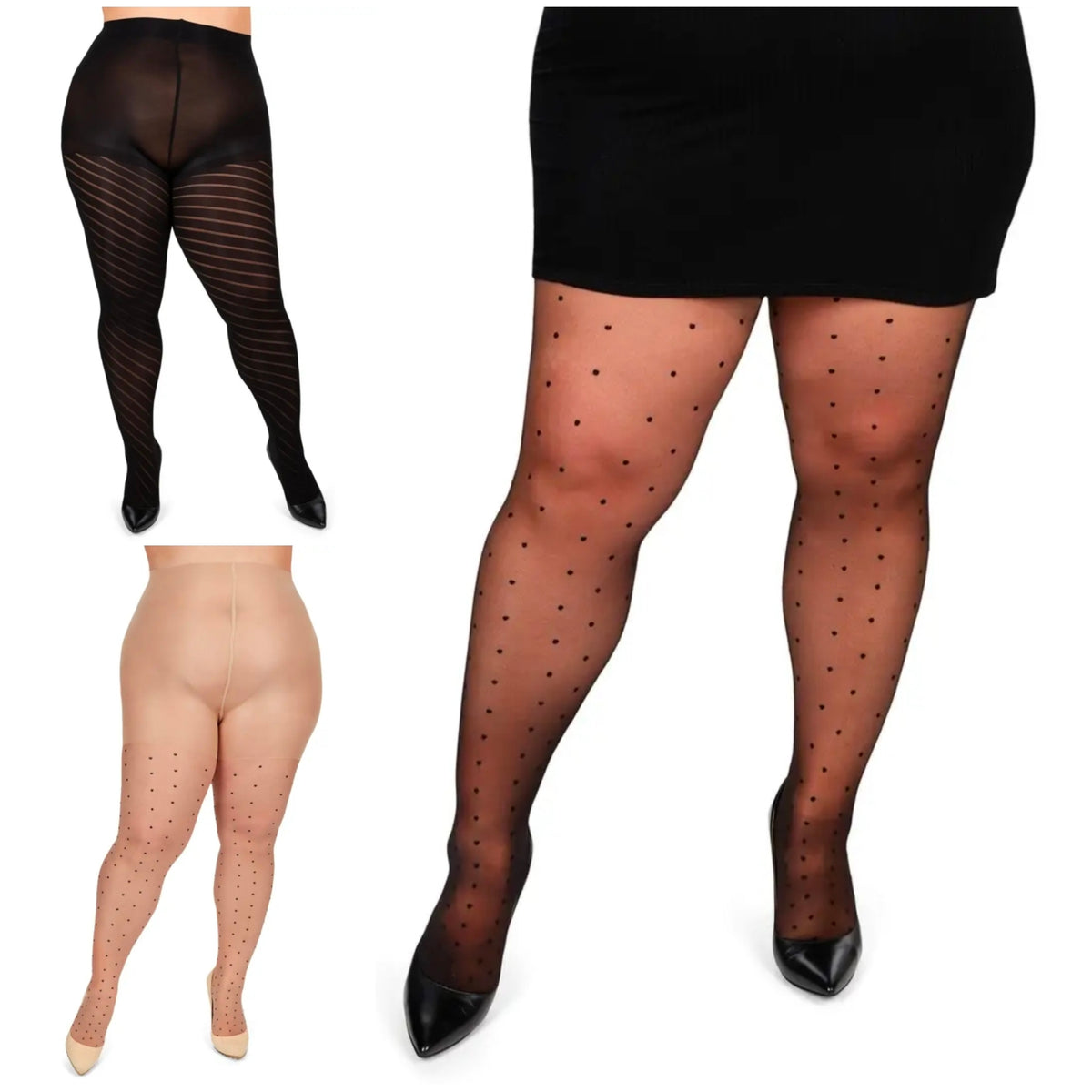 Dot Me Up Sheer Tights