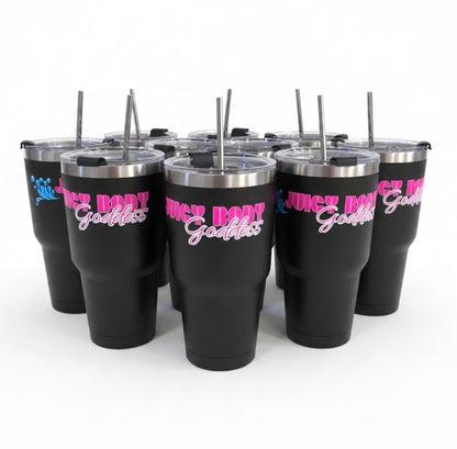 Juicy Body Goddess Signature Tumbler - Sip Big. Stay Juicy.