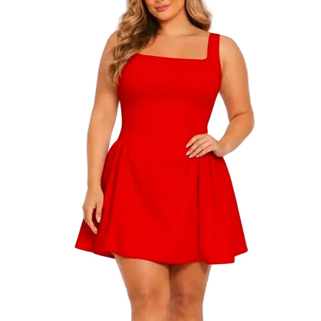mini ladies dress Confidence Mini Dress Baby Blue / 3XL