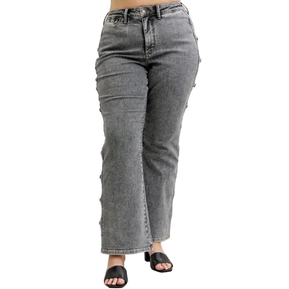 High Waisted Bootcut Western Jeans