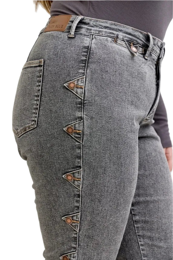 High Waisted Bootcut Western Jeans