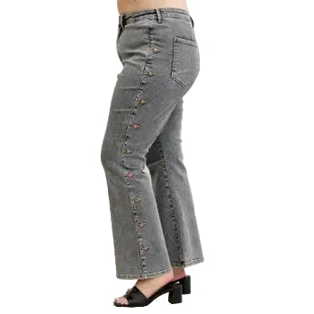 High Waisted Bootcut Western Jeans