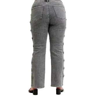 High Waisted Bootcut Western Jeans