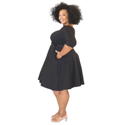 juicybodygoddess prom dresses Juicy Swing Dress Dark Purple / 5XL