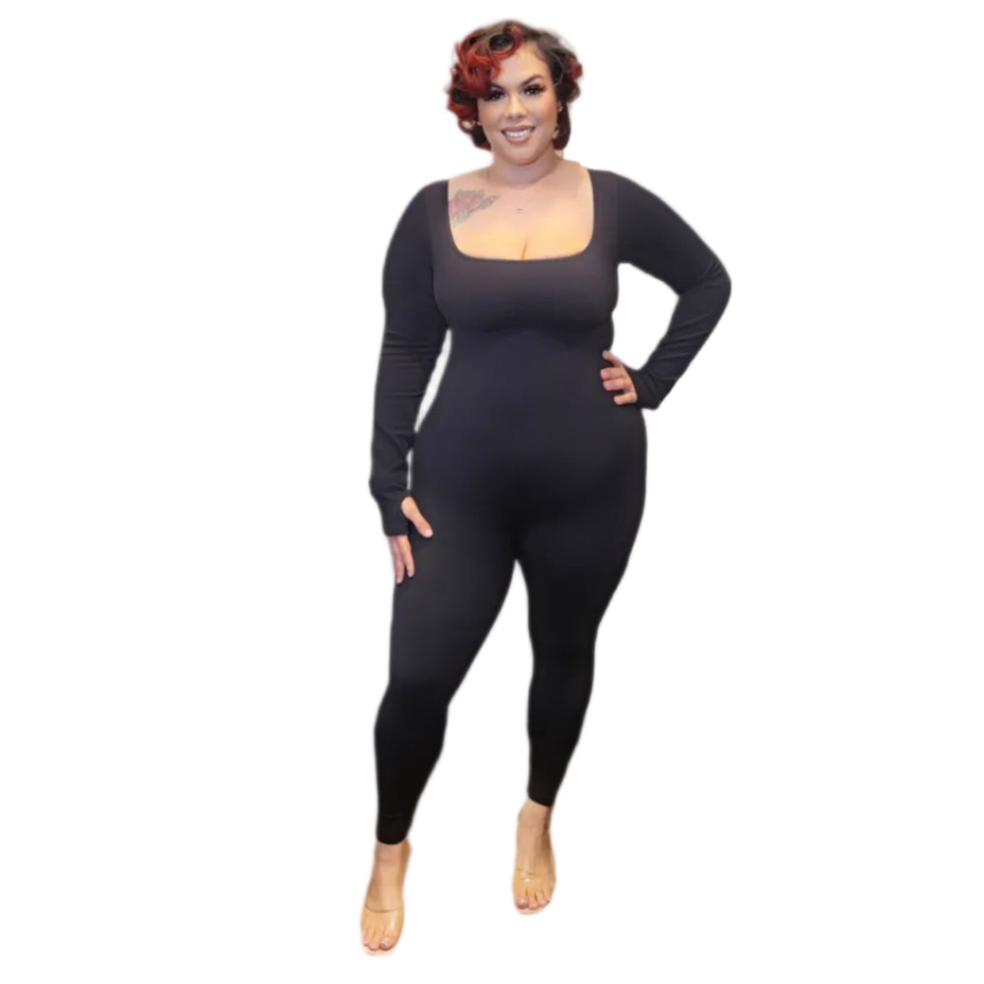 Confidence Control | Medium Control Catsuit – Juicy Body Goddess