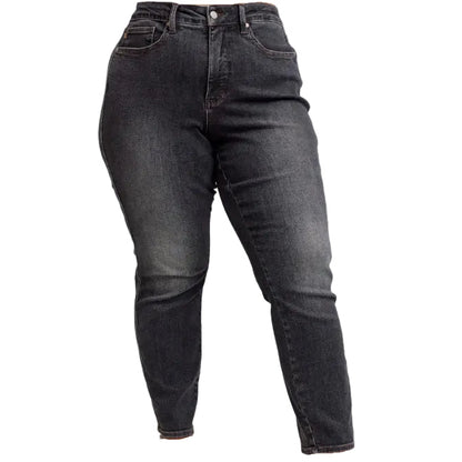 Mid Rise Tummy Control Slim Fit Jeans