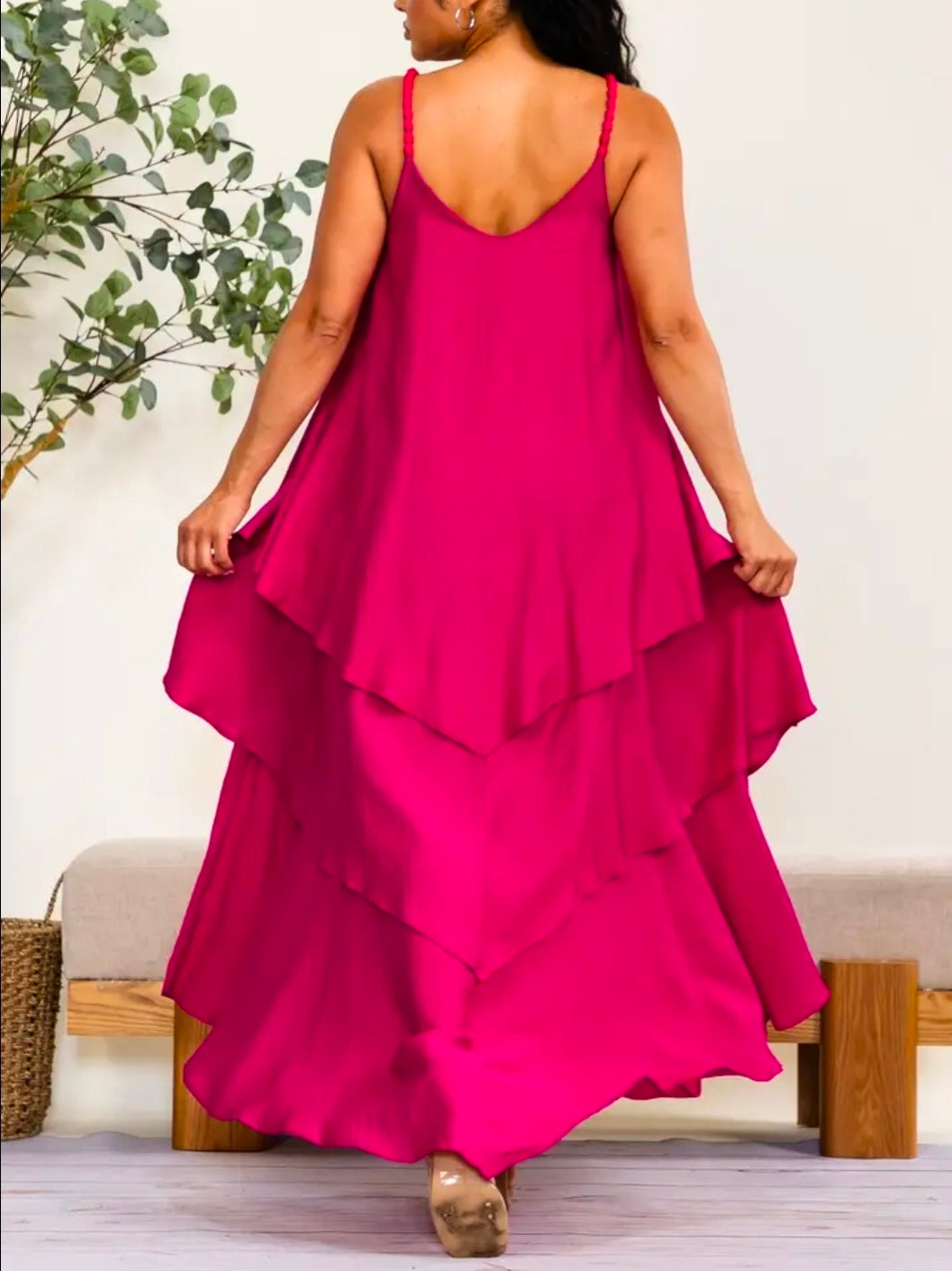 Drama in Layers Maxi Dress