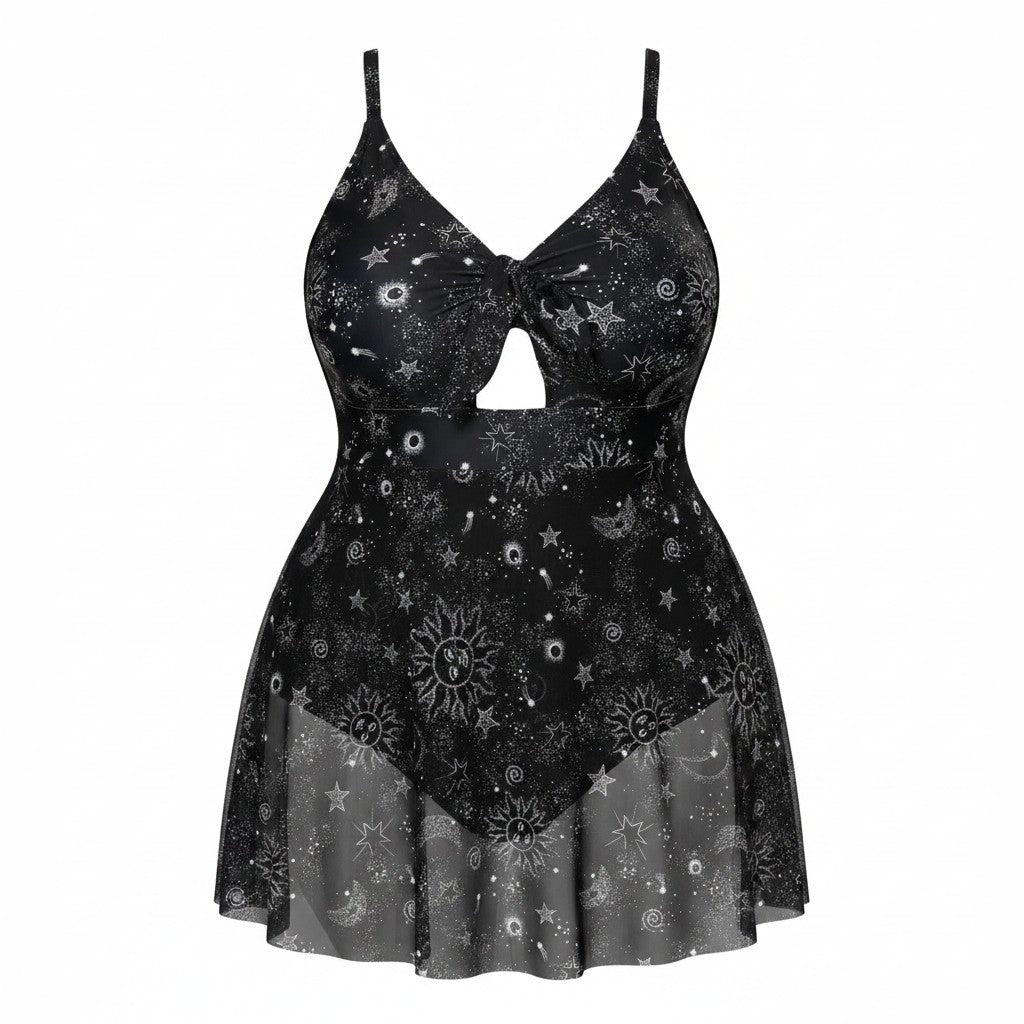 Moon Goddess Swim Dress