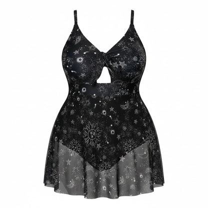 Moon Goddess Swim Dress