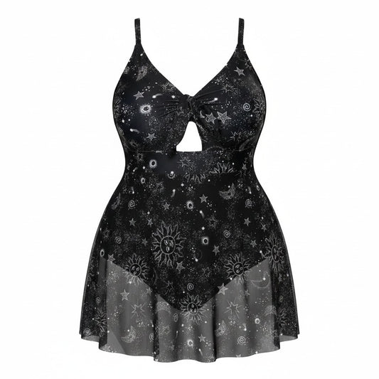 Moon Goddess Swim Dress