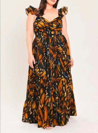 Butterfly Dreams Maxi Dress