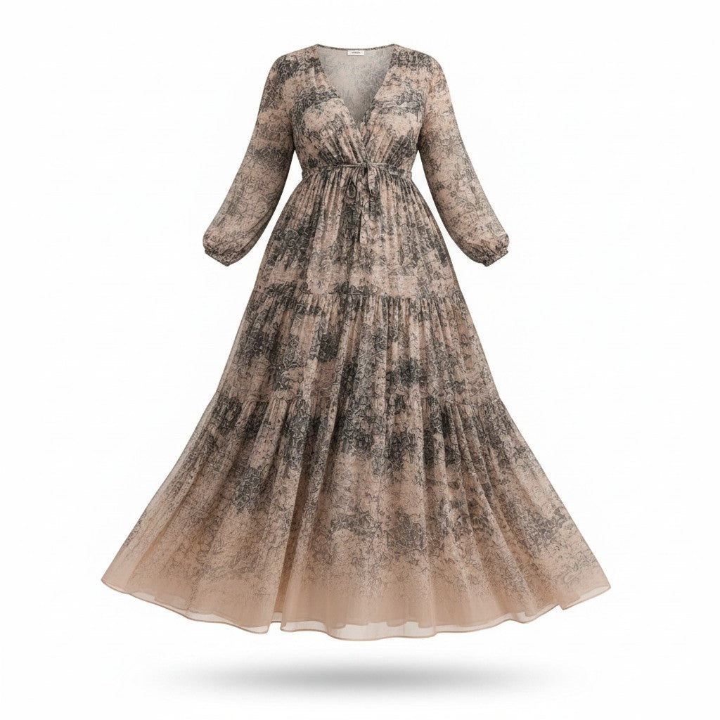Goddess in the Garden Maxi Dress