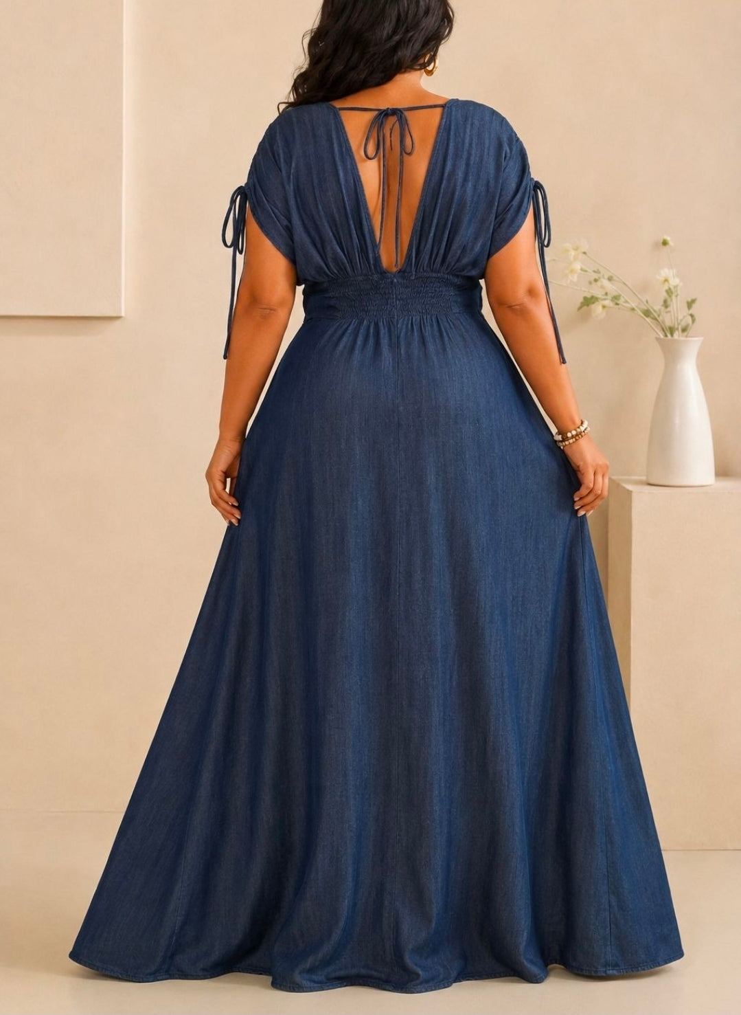 Denim Dreams Maxi Dress