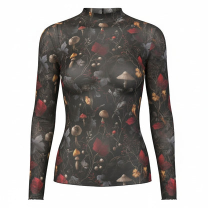 Spooky Mesh Top