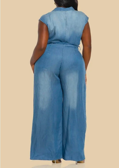 Denim Does It Better Jumpsuit
