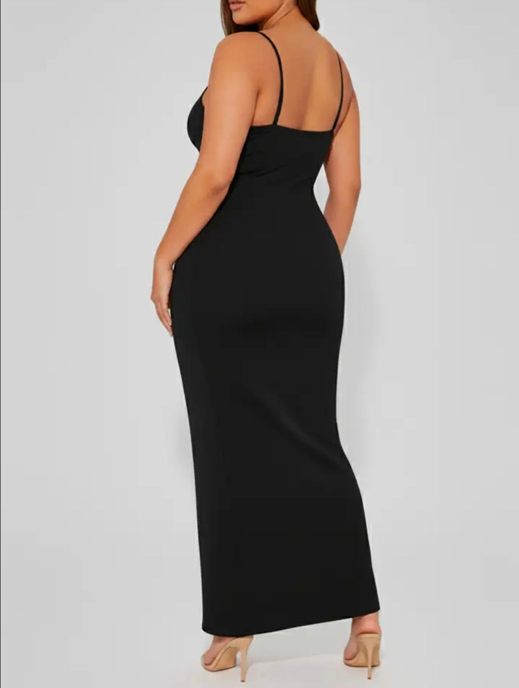 Second Skin Ribbed Maxi Dress