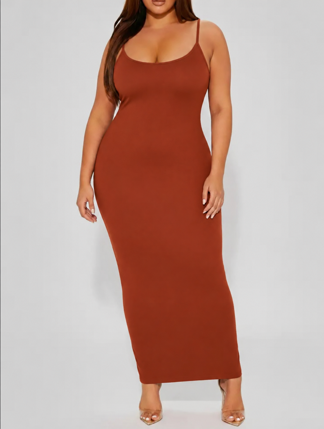 Second Skin Ribbed Maxi Dress