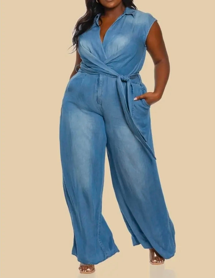 Denim Does It Better Jumpsuit