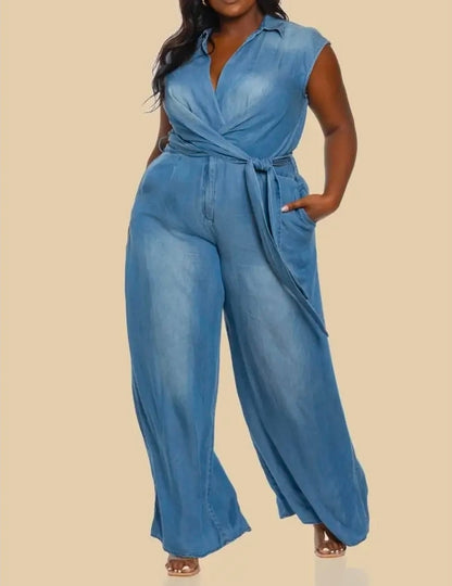 Denim Does It Better Jumpsuit