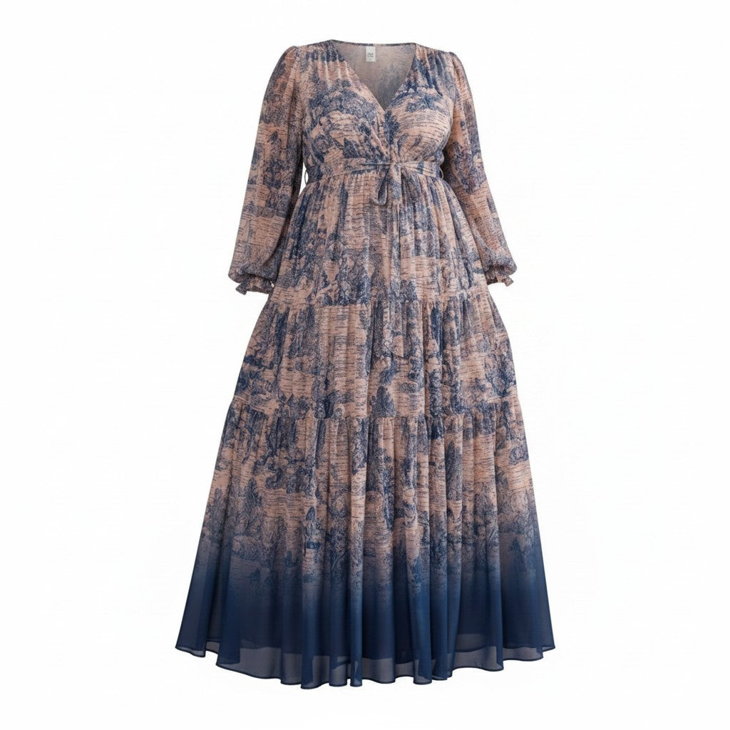 Goddess in the Garden Maxi Dress