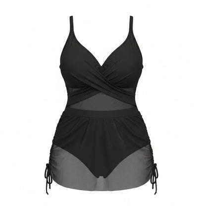 Midnight Goddess Swim Dress