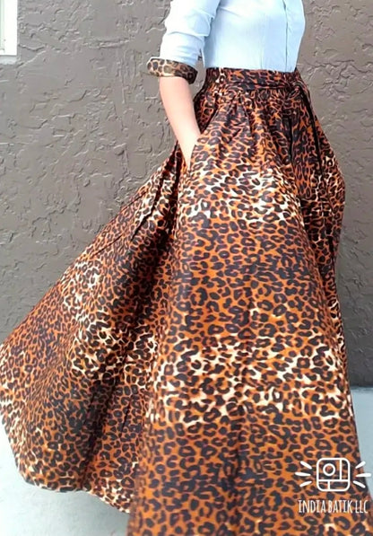 Wild At Heart Maxi Skirt