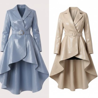 Croc High-Low Coat