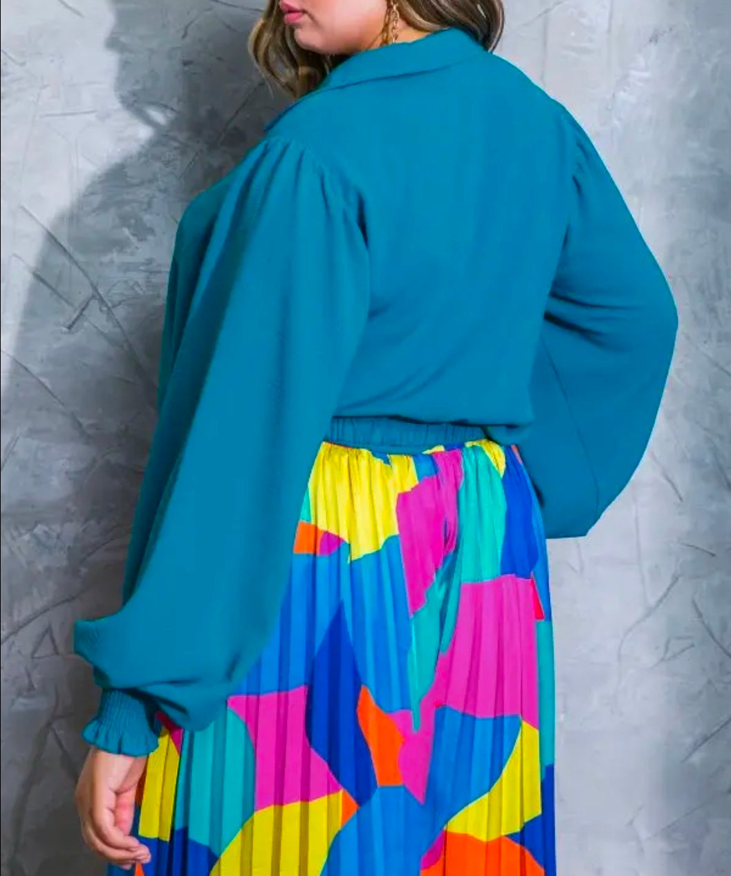 Teal Me Something Blouse