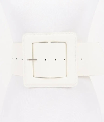 Faux Leather Plus Size Waist Belt