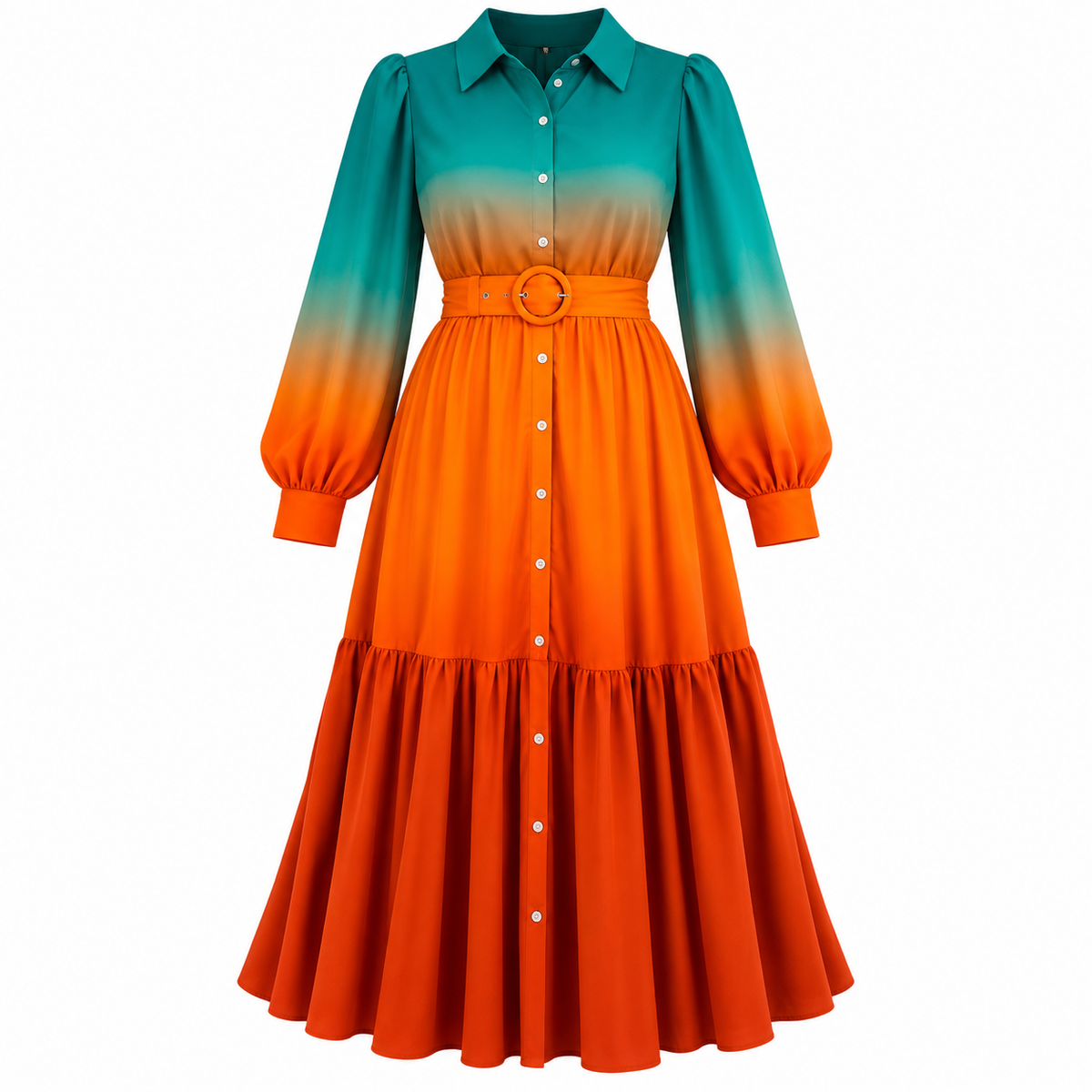 Painted Sunset Dress