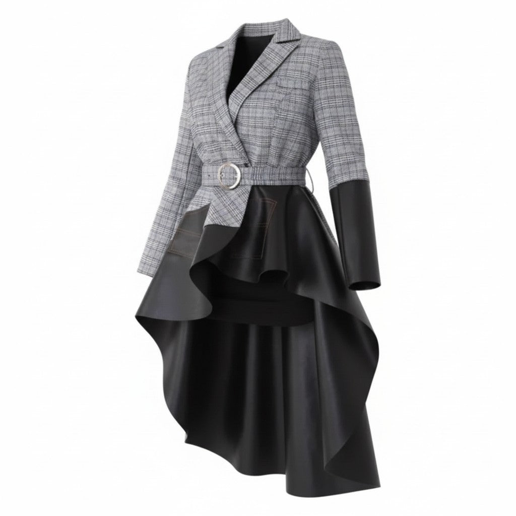 Edge Control High-Low Jacket Shirt