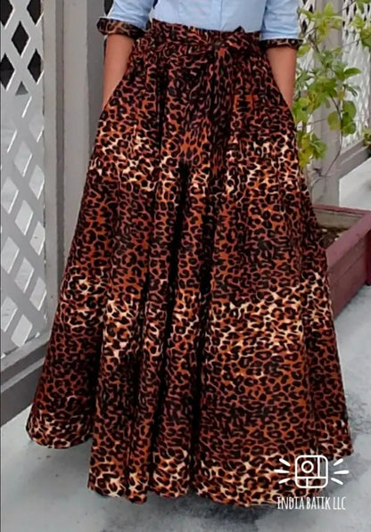 Wild At Heart Maxi Skirt