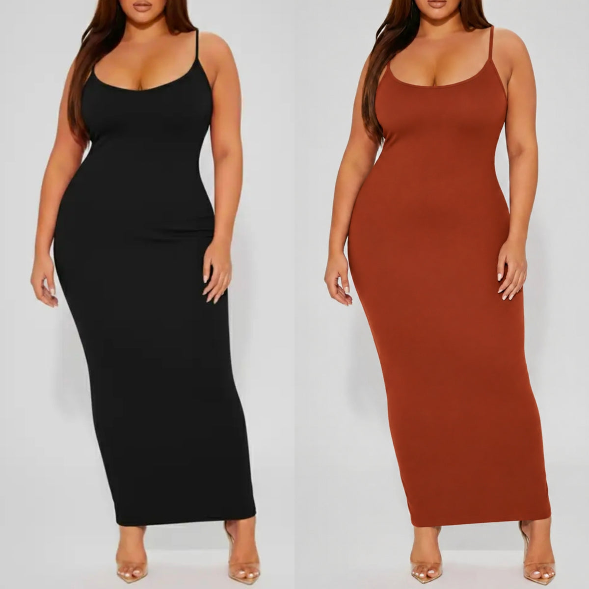 Second Skin Ribbed Maxi Dress