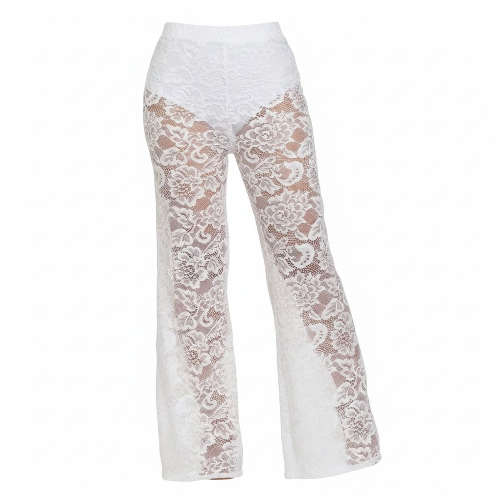 Lace Allure Flare Pants