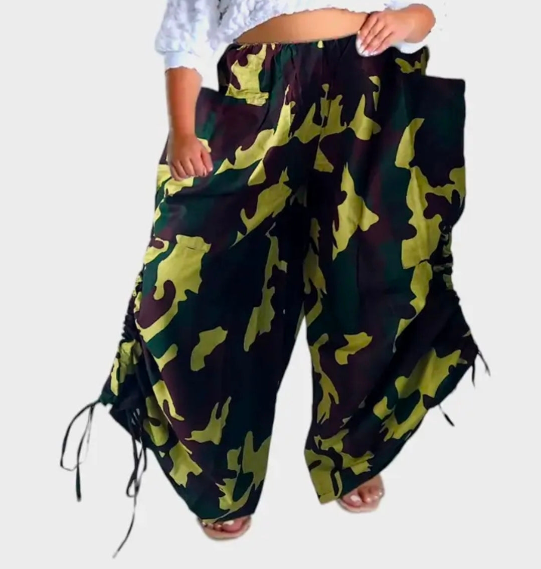 Goddess Adjustable Palazzo Pants