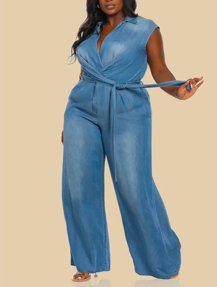 Denim Does It Better Jumpsuit