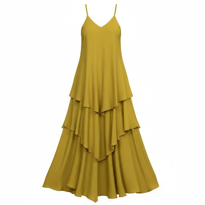 Drama in Layers Maxi Dress