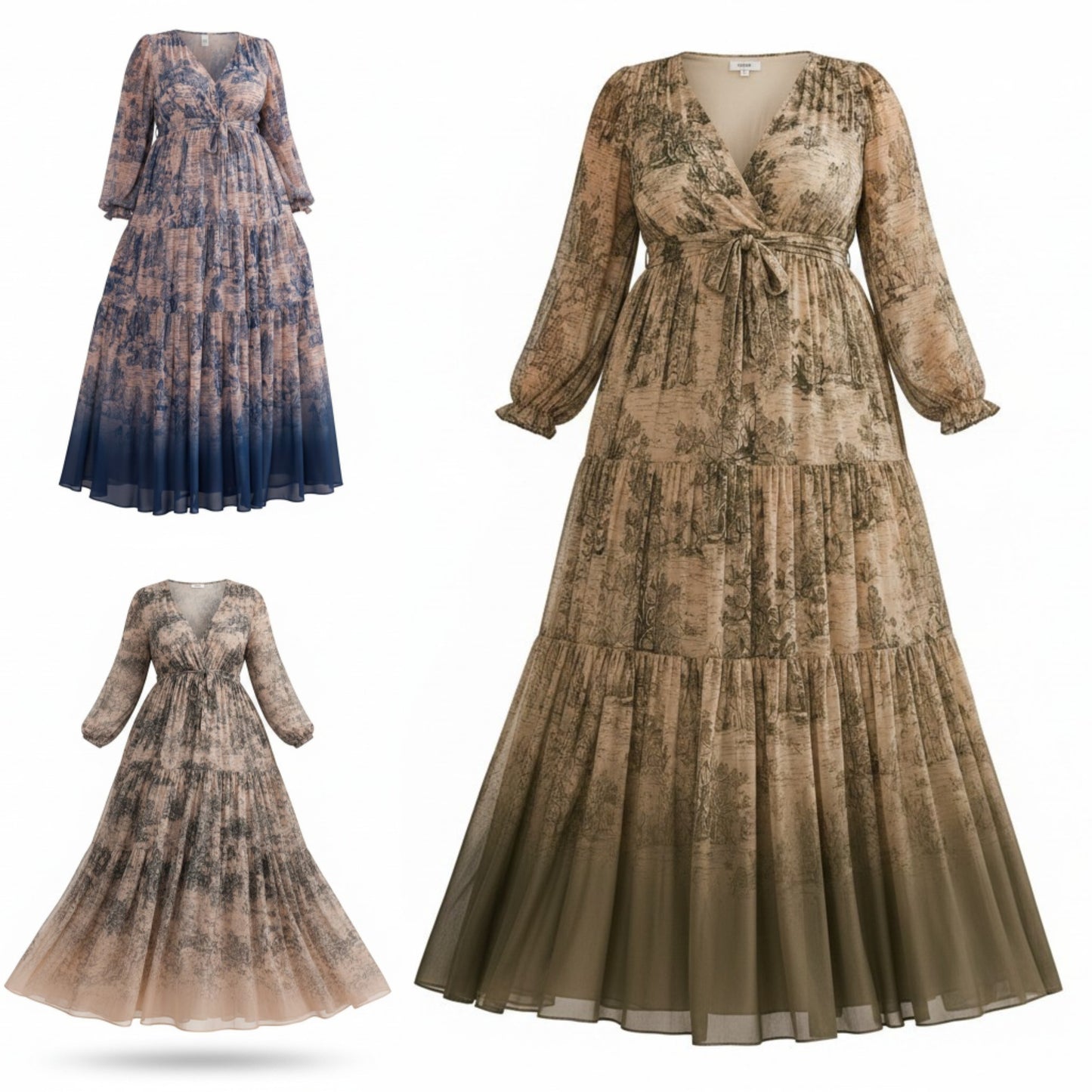 Goddess in the Garden Maxi Dress
