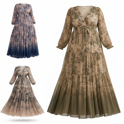 Goddess in the Garden Maxi Dress