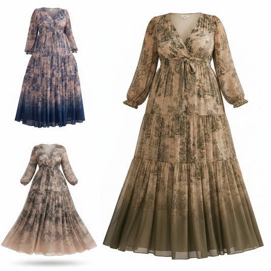 Goddess in the Garden Maxi Dress