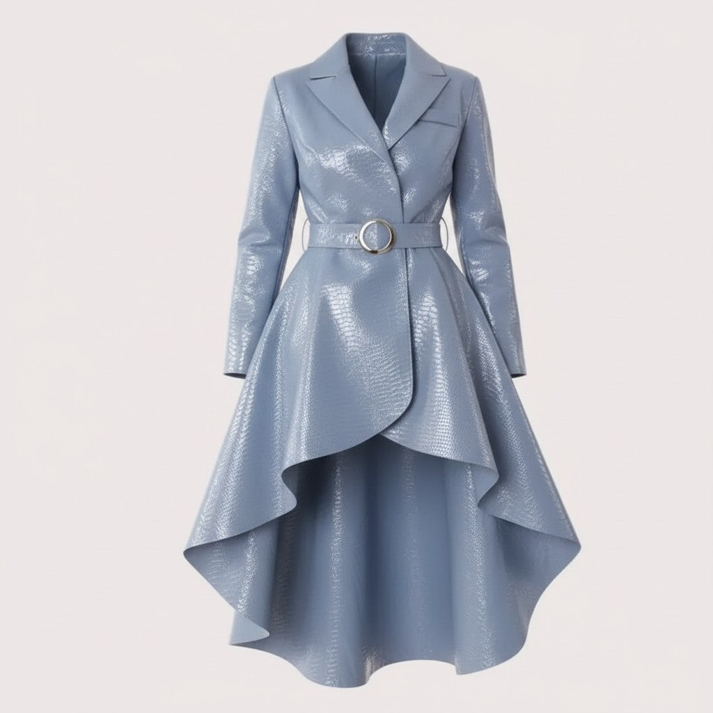 Croc High-Low Coat