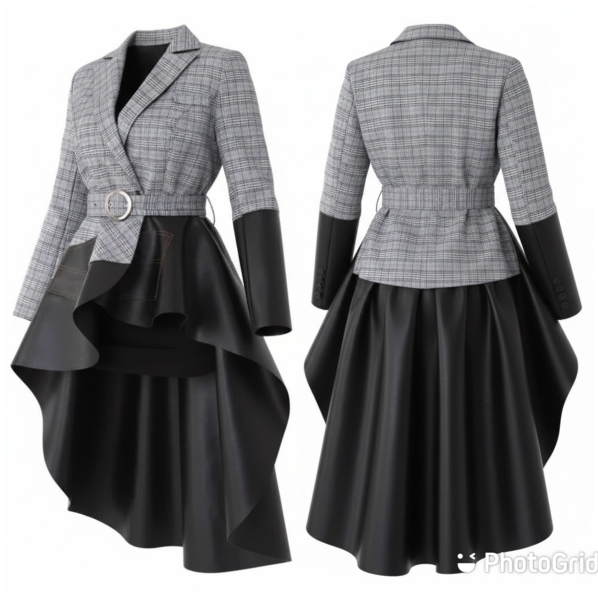 Edge Control High-Low Jacket Shirt