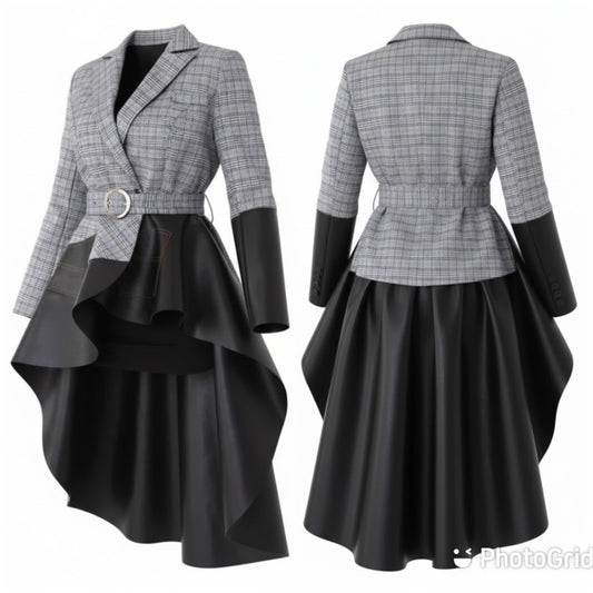 Edge Control High-Low Jacket Shirt