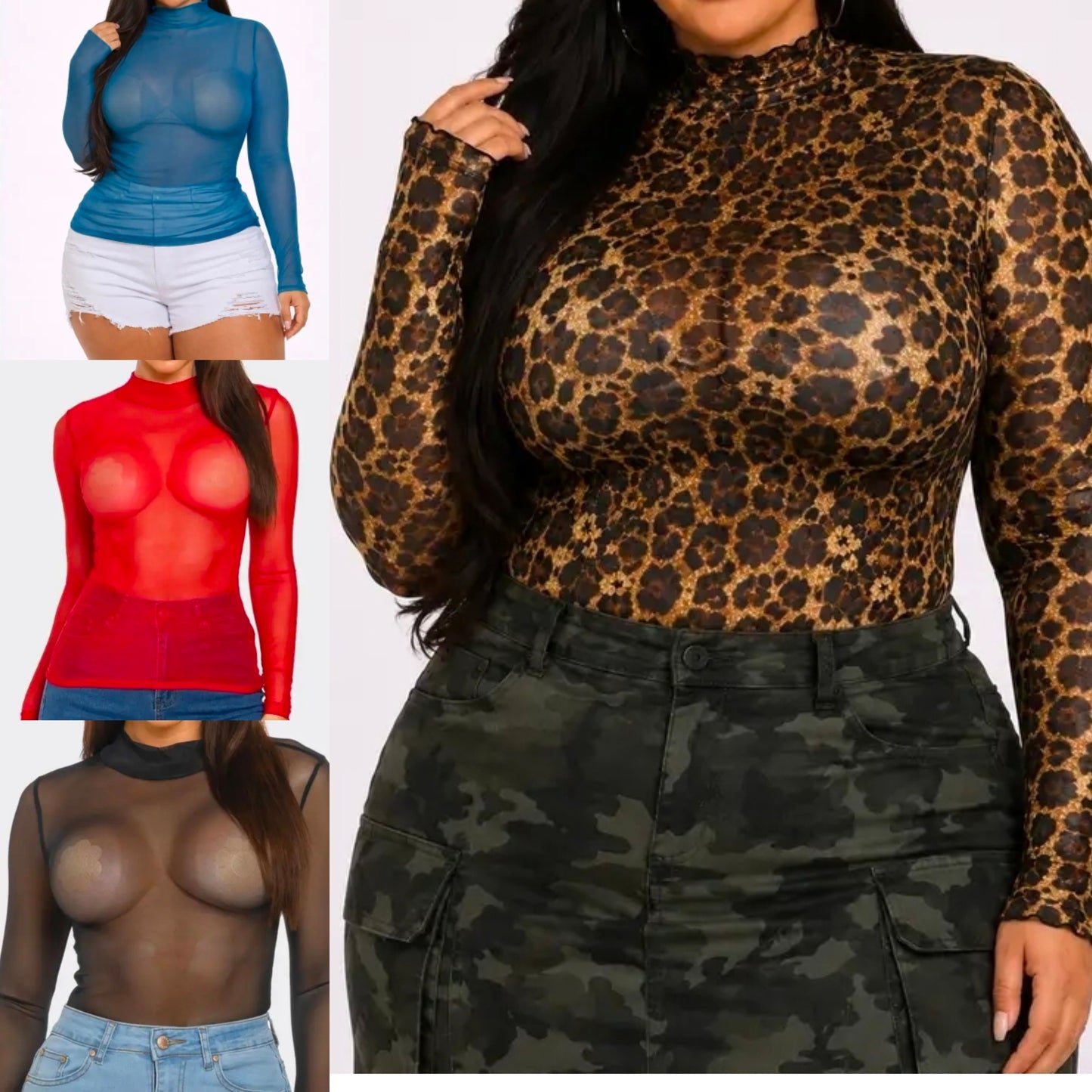 Juicy Temptation Mesh Top