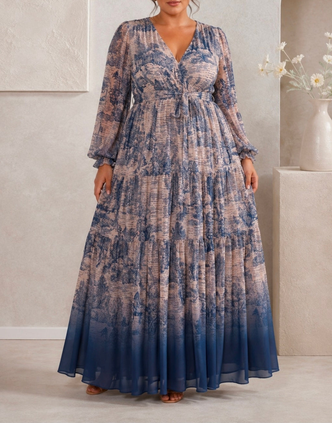 Goddess in the Garden Maxi Dress